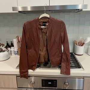 Express leather jacket
